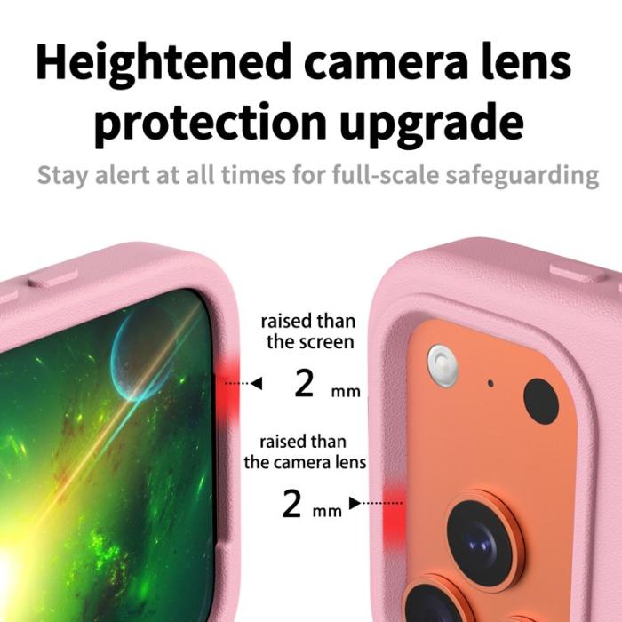 N/A - iPhone 17 Pro Skal Shockproof EVA - Rosa