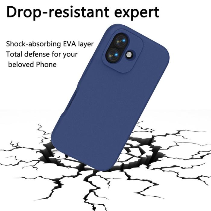 N/A - iPhone 17 Skal Shockproof EVA - Blå