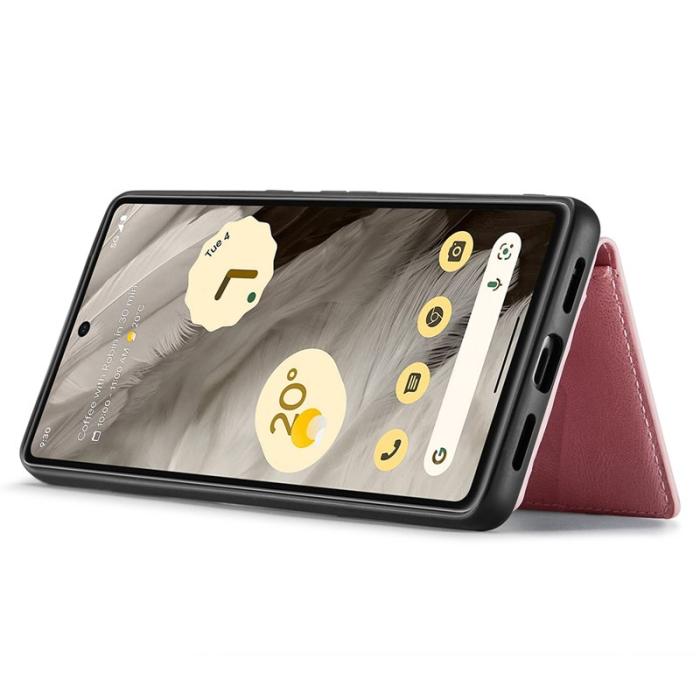 JEEHOOD - JEEHOOD Google Pixel 8 Pro Fodral KonstLäder - Rosa