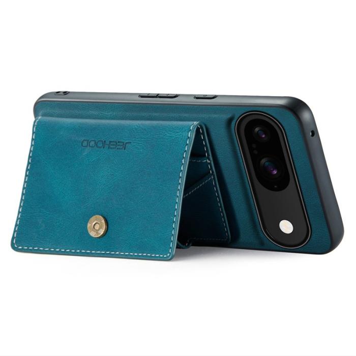 JEEHOOD - JEEHOOD Google Pixel 9 / Pixel 9 Pro Fodral KonstLäder - Blå