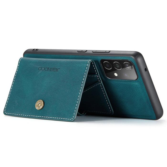 JEEHOOD - JEEHOOD Samsung Galaxy A33 5G Fodral Läder Magnetisk - Blå