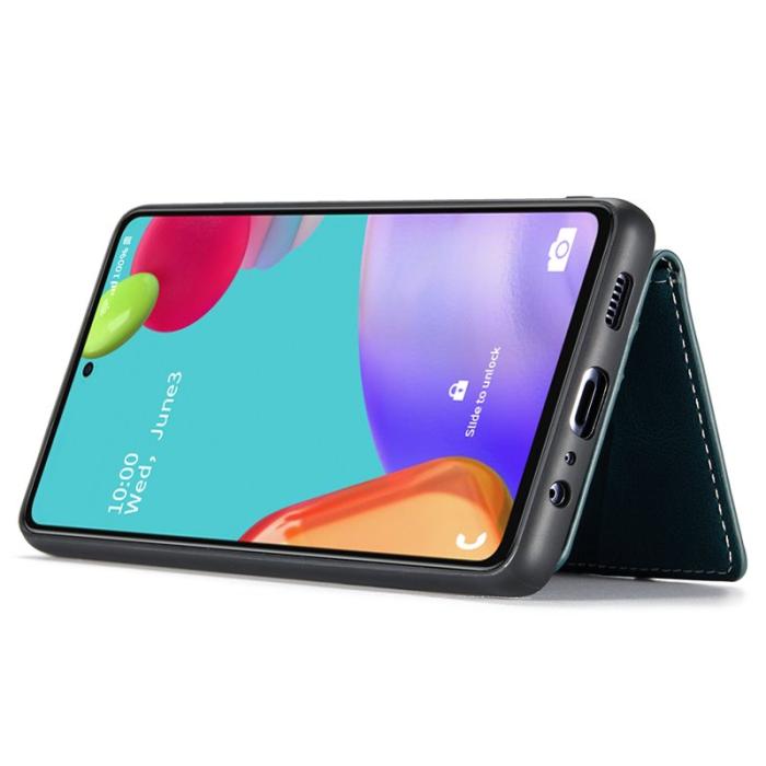 JEEHOOD - JEEHOOD Samsung Galaxy A33 5G Fodral Läder Magnetisk - Blå
