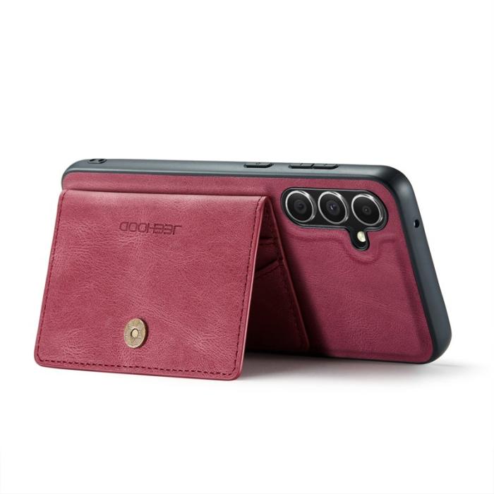 JEEHOOD - JEEHOOD Samsung Galaxy S23 FE Fodral Retro TPU - Röd