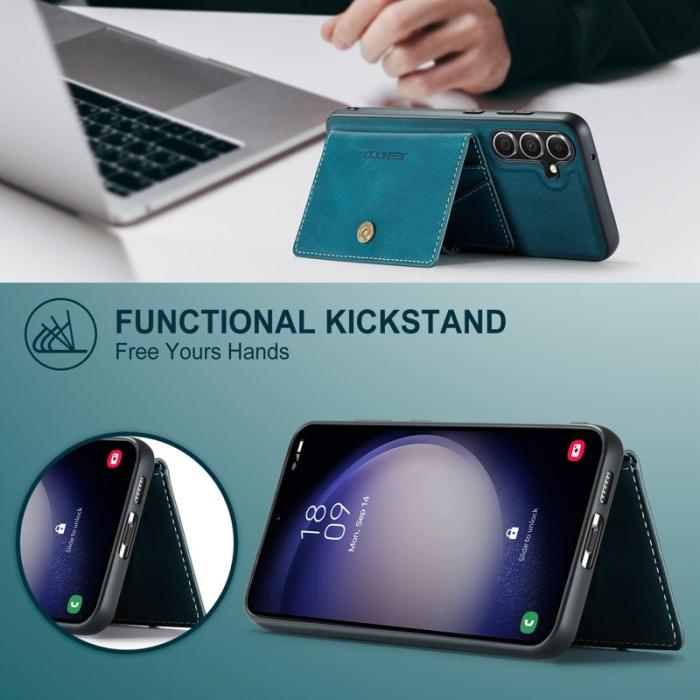 JEEHOOD - JEEHOOD Samsung Galaxy S23 FE Skal Plast - Blå