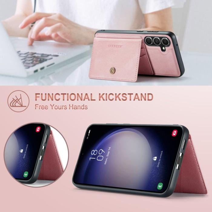 JEEHOOD - JEEHOOD Samsung Galaxy S23 FE Skal Plast - Rosa