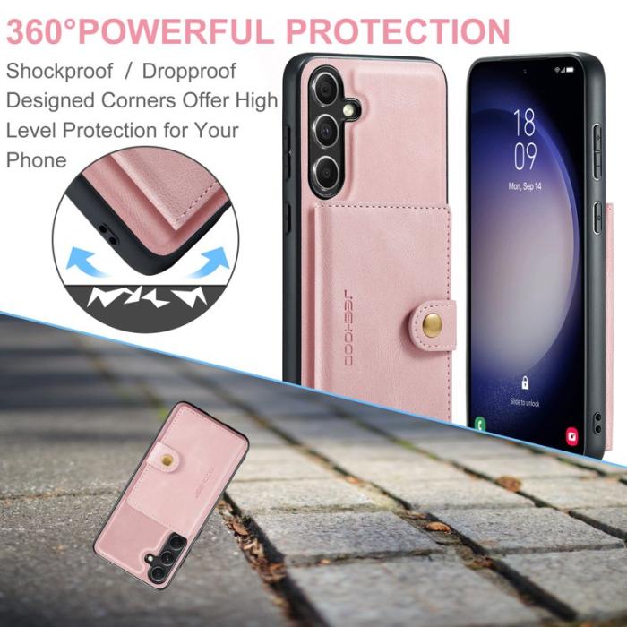 JEEHOOD - JEEHOOD Samsung Galaxy S23 FE Skal Plast - Rosa