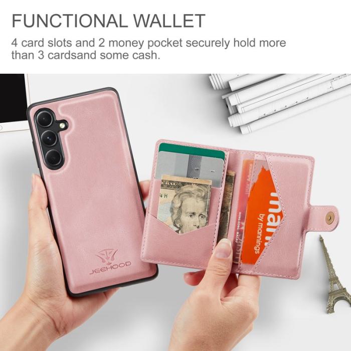 JEEHOOD - JEEHOOD Samsung Galaxy S23 FE Skal Plast - Rosa