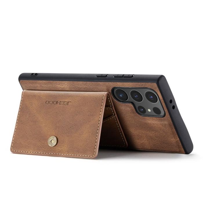 JEEHOOD - JEEHOOD Samsung Galaxy S24 Ultra Mobilskal Plast - Brun