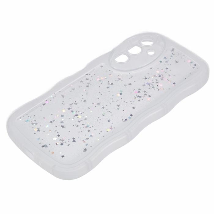 OEM - JTW Samsung Galaxy A35 5G Skal Epoxy TPU Skydd - Transparent Vit