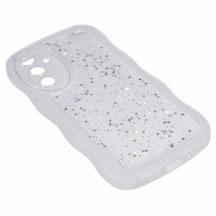 OEM - JTW Samsung Galaxy A55 5G Skal Epoxy Repellerande TPU - Transparent Vit