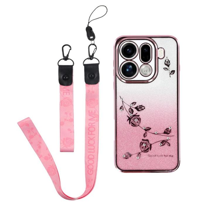 KADEM - KADEM Mobilskal till Oppo Find X9 Pro TPU Gradient - Roséguld