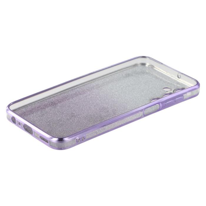 KADEM - KADEM Samsung Galaxy A55 5G Skal Glitter TPU Skydd - Lila