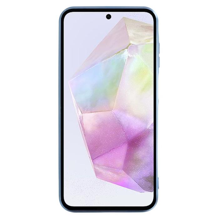 KADEM - KADEM Samsung Galaxy A55 5G Skal TPU Gradient Färg - Blå
