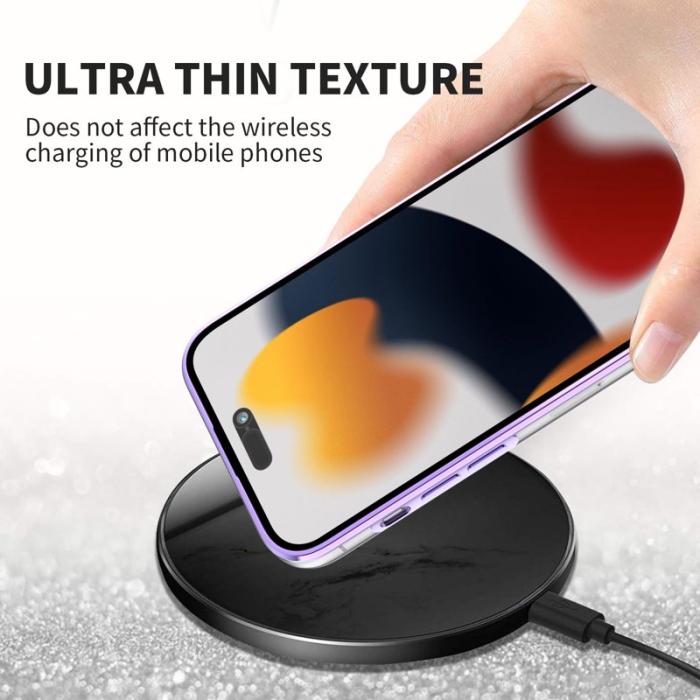 KADEM - KADEM Samsung Galaxy S26 / S26 Pro Skal Blommor Rhinsten TPU - Lila