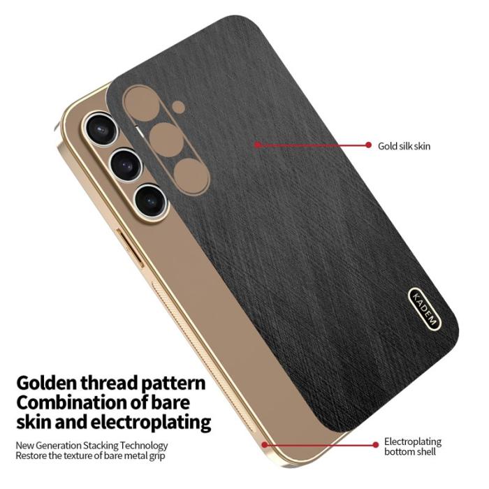 KADEM - KADEM Samsung Galaxy S26 / S26 Pro Skal PU + TPU - Svart