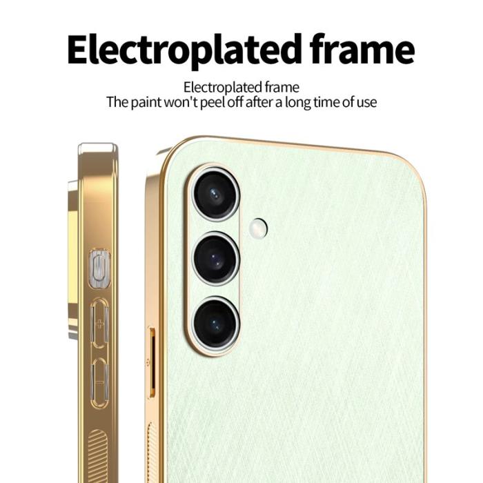 KADEM - KADEM Samsung Galaxy S26 / S26 Pro Skal PU + TPU - Grön