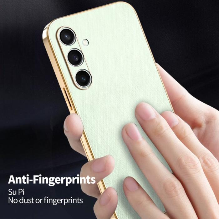 KADEM - KADEM Samsung Galaxy S26 / S26 Pro Skal PU + TPU - Grön