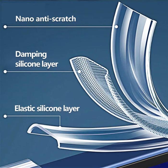 KALEBOL - KALEBOL Samsung Galaxy A55 5G Skal 1.5mm TPU Transparent - Klar