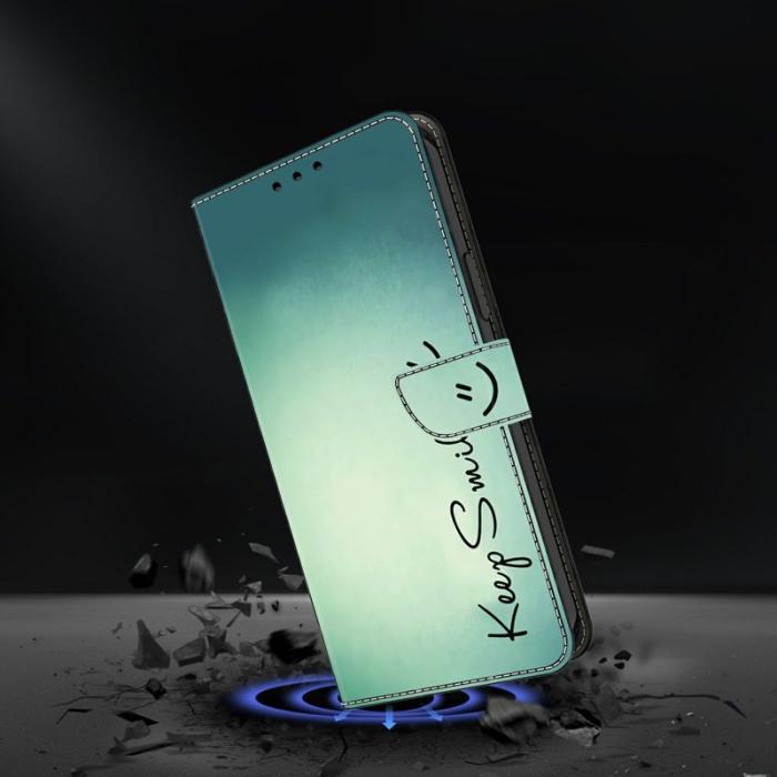 OEM - Keep Smile Samsung Galaxy A37 Fodral PU Läder - Vit