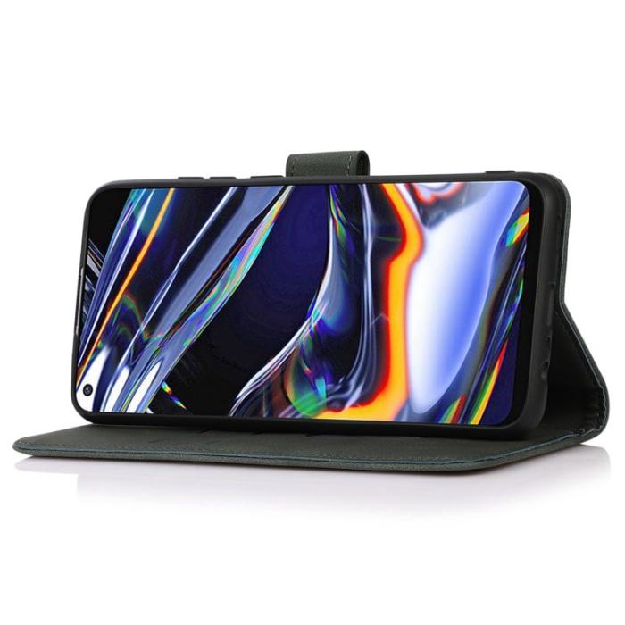 KHAZNEH - KHAZNEH Samsung Galaxy A55 5G Skal Äkta Läder - Grön