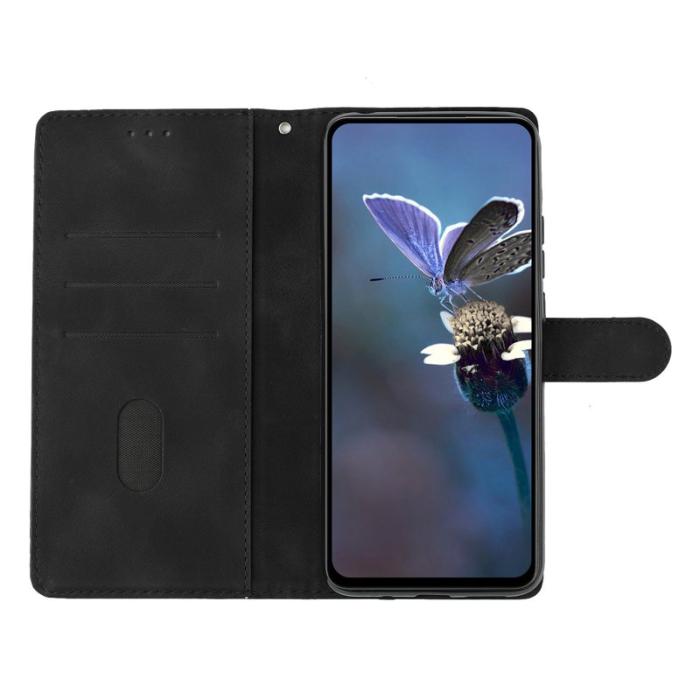 OEM - Leatherfodral för Samsung Galaxy S26 Ultra Blommönster - Svart