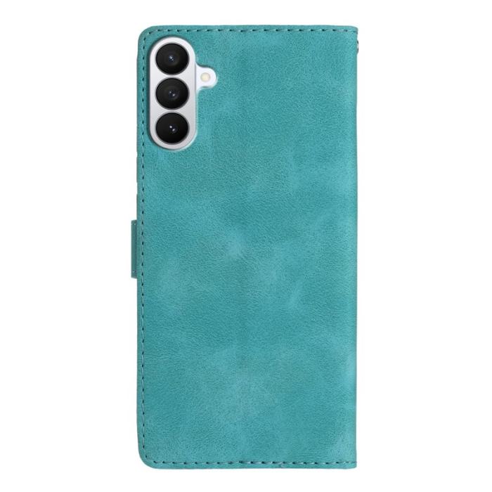 OEM - Leatherfodral för Samsung Galaxy S26 Pro Blommönster - Grön