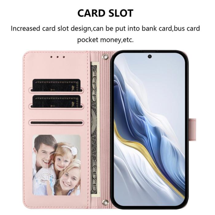 OEM - Love Cat Samsung Galaxy A37 Plånboksfodral Konstläder - Rosa