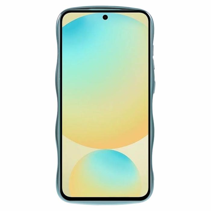 OEM - Love Hearts Mobilskal till Samsung Galaxy A55 5G TPU - Grön