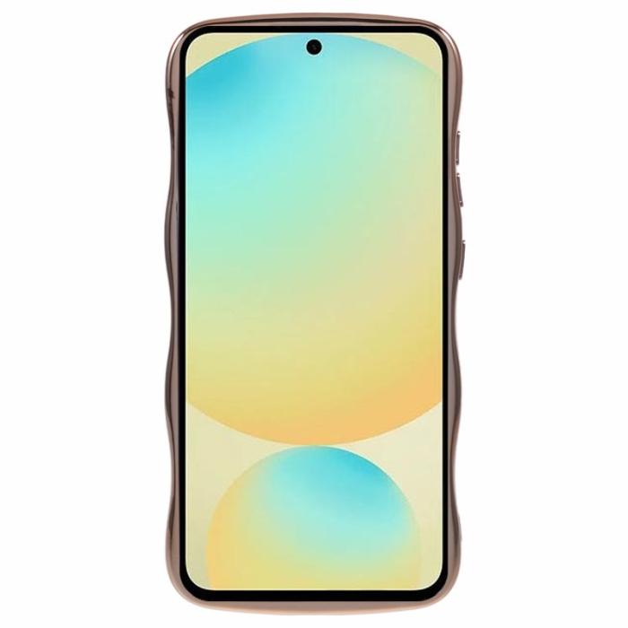 OEM - Love Hearts Samsung Galaxy A55 5G Skal TPU - Mörklila