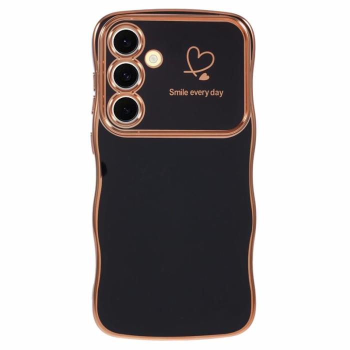 OEM - Love Hearts Samsung Galaxy A55 5G Skal TPU - Svart