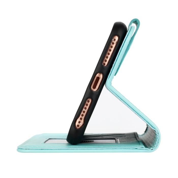 OEM - Mandala Samsung Galaxy S26 Ultra Fodral Äkta Läder - Ljusblå