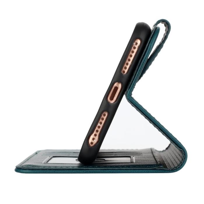 OEM - Mandala Samsung Galaxy S26 Ultra Fodral Äkta Läder - Svartgrön