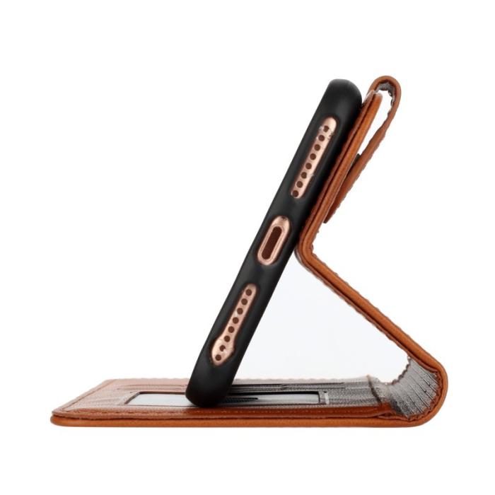 OEM - Mandala Samsung Galaxy S26 Pro Fodral Äkta Läder - Kaffe