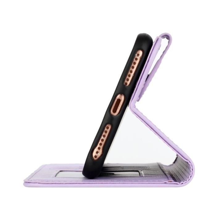 OEM - Mandala Samsung Galaxy S26 Pro Fodral Äkta Läder - Lila