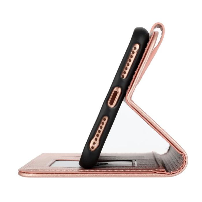 OEM - Mandala Samsung Galaxy S26 Pro Fodral Äkta Läder - Roséguld