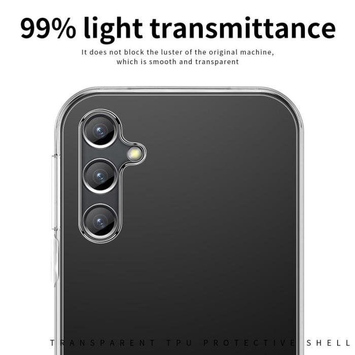 Mofi - MOFI Samsung Galaxy A35 5G Skal TPU Slim-Fit - Transparent