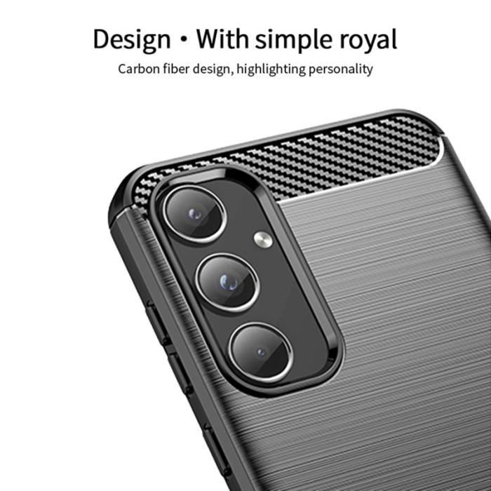 Mofi - MOFI Samsung Galaxy A55 5G Skal TPU JK Series - Röd