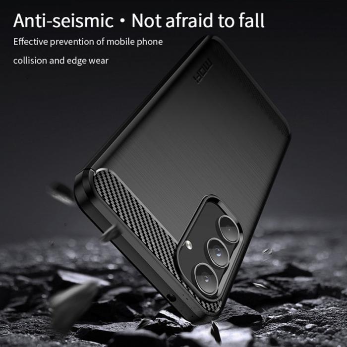 Mofi - MOFI Samsung Galaxy A55 5G Skal TPU JK Series - Röd