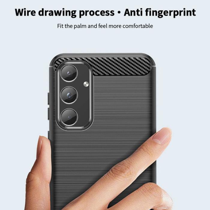 Mofi - MOFI Samsung Galaxy A55 5G Skal TPU JK Series - Röd