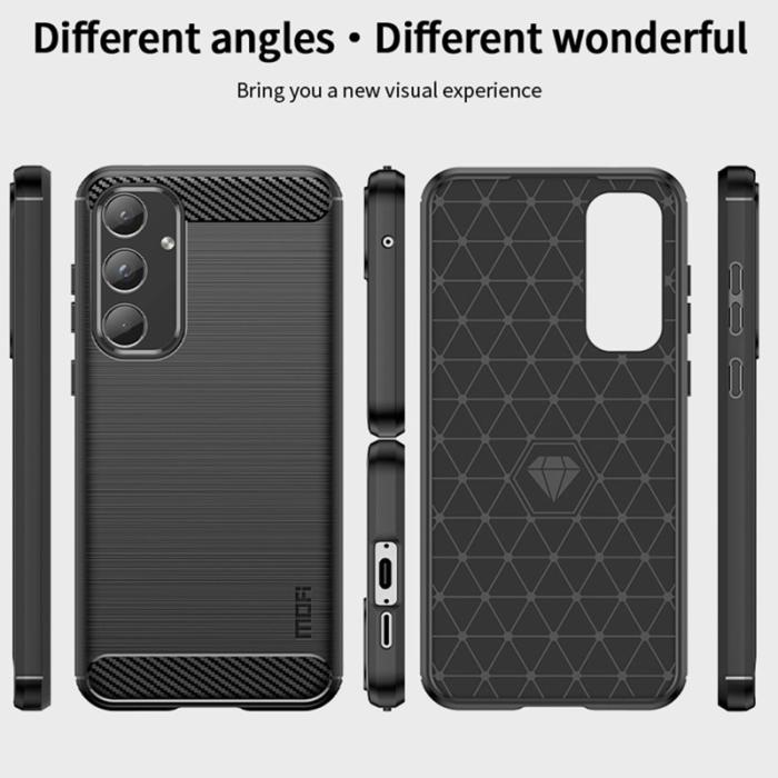 Mofi - MOFI Samsung Galaxy A55 5G Skal TPU JK Series - Röd