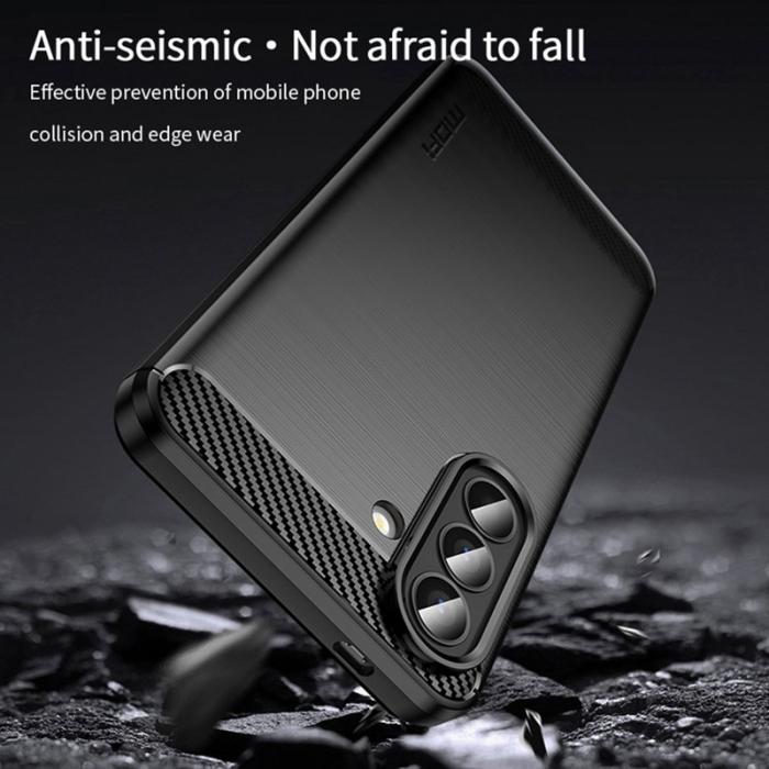 Mofi - MOFI Samsung Galaxy A57 Mobilskal TPU Plast - Svart