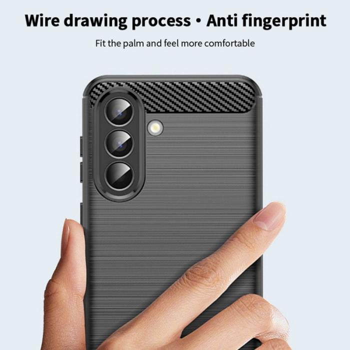 Mofi - MOFI Samsung Galaxy A57 Mobilskal TPU Plast - Svart