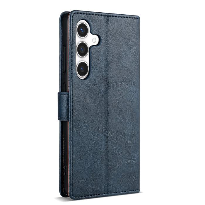 N.BEKUS - N.BEKUS Samsung Galaxy A37 Fodral PU Läder - Blå