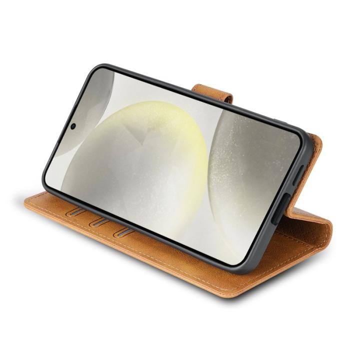 N.BEKUS - N.BEKUS Samsung Galaxy A57 Fodral PU Läder - Brun