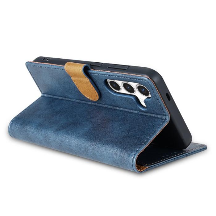 N.BEKUS - N.BEKUS Samsung Galaxy S26 Fodral PU Läder - Blå