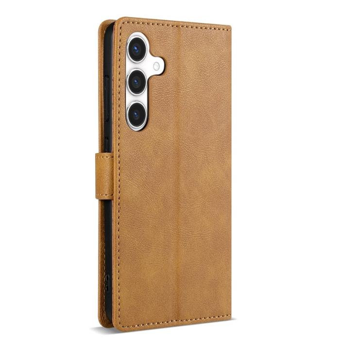 N.BEKUS - N.BEKUS Samsung Galaxy S26 Fodral PU Läder - Brun