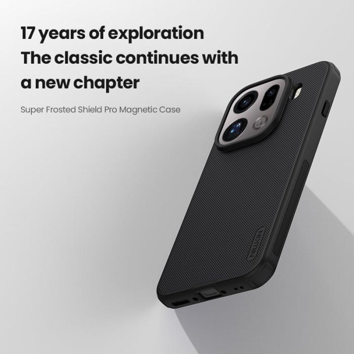 Nillkin - NILLKIN Oppo Find X9 Pro 5G Mobilskal Plast - Vit