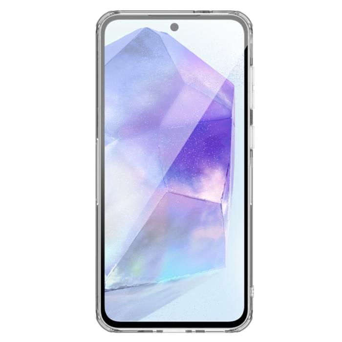 Nillkin - NILLKIN Samsung Galaxy A57 Mobilskal Plast Transparent - Vit