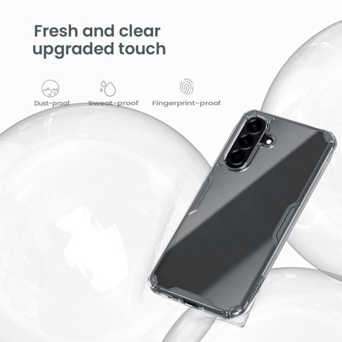 Nillkin - NILLKIN Samsung Galaxy A57 Mobilskal Plast Transparent - Vit