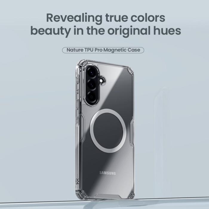 Nillkin - NILLKIN Samsung Galaxy A57 Mobilskal TPU + PC Ultra Clear - Vit